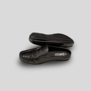 Black Leather Loafer