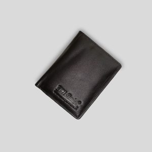 Slim Black Money Bag