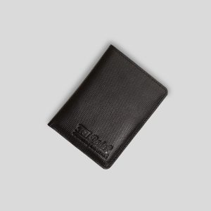 Slim Black Money Bag