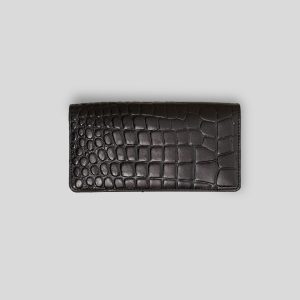 Long Money Bag Leather